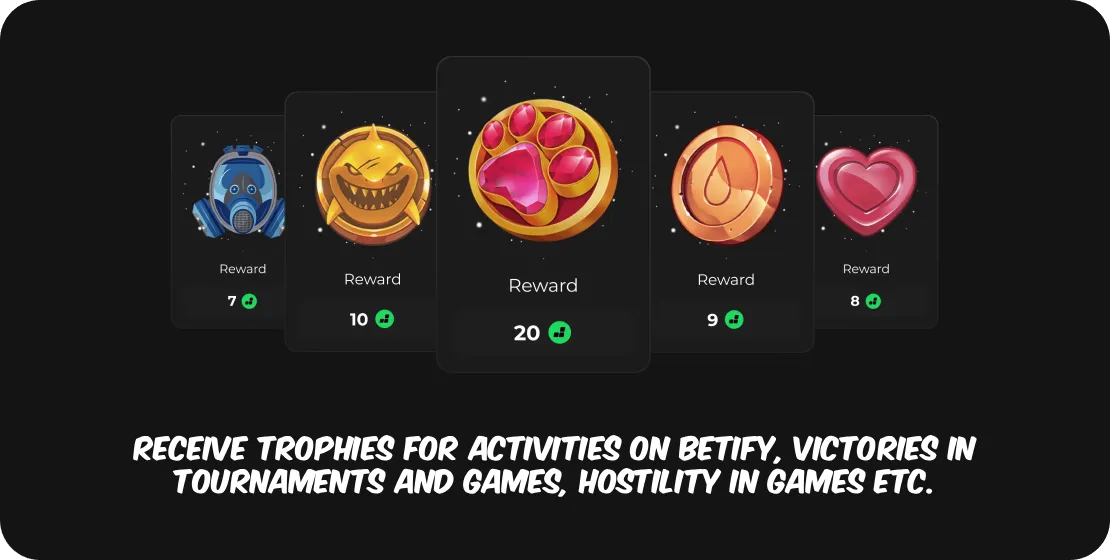 betify trophies